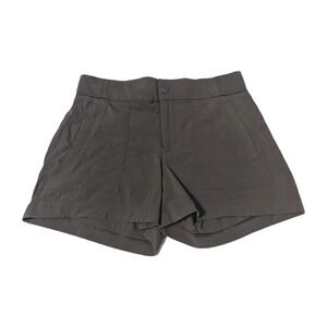 Athleta Women's 4 Trekkie North Shorts Gray Abrasion Resistant Quick Dry Wicking